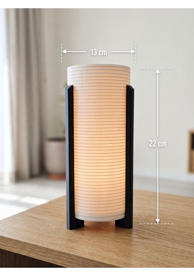 Spira Model - Led Abajur - Masa Lambası - Usb 5v İle Çalışır - Slim Led Aydınlatması Dahildir - Dekoratif Lamba - Renk Seçenekli Çok Renkli