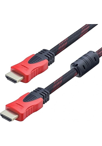Nıvatech 10 Metre Örgülü Hdmı Kablo-1080 Full Hd Hdmı Kablo