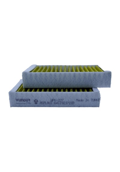 Wunder Wpk227 Karbonlu Polen Filtresi Takımı Bmw X3 F25 X4 F26 64119237159