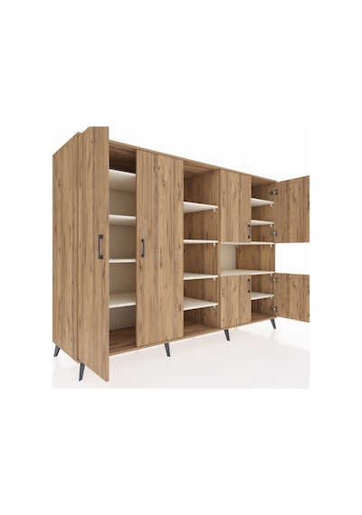 Kronos Dolap 13 Raflı 6 Kapaklı 220x59x163 Çam-çam/aytaşı Atlas Çam/aytası - Atlas Çam Kronos Dolap 13 Raflı 6 Kapaklı 220x59x163 Çam-çam/aytaşı Atlas Çam/aytası - Atlas Çam