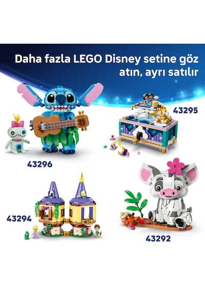 LEGO® ǀ Disney Moana Kakamora 43293 - 9 Yaş ve Üzeri Çocuklar için Film Aksesuarları İçeren Oyuncak Yapım Seti (407 Parça)