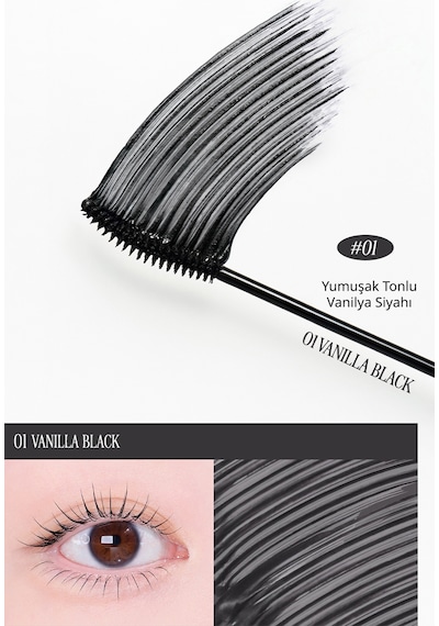 Clıo Kill Lash Superproof Mascara Fine 01 Vanilla Black