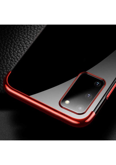 Galaxy S20 Kılıf Zore Dört Köşeli Lazer Silikon Kılıf Galaxy S20 Kılıf Zore Dört Köşeli Lazer Silikon Kılıf