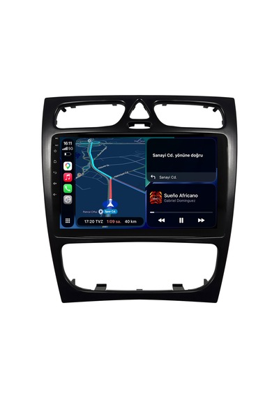Mercedes C Serisi W209 Android Multimedya Sistemi 2002-2006 Crv-4860xa 9"