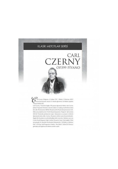 Bemol Yn. Czerny Piyano Kitabı Op.599