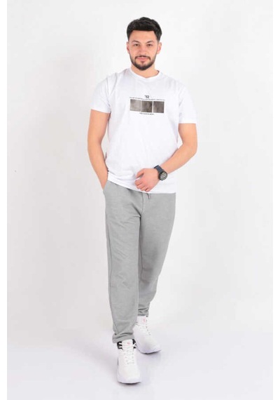 Cazador 0005 Jogger Pantolon GRİ MELANJ