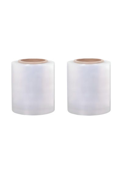 Palet Streç Film 17 Micron 10 Cm X 300 M Şeffaf 2 Adet
