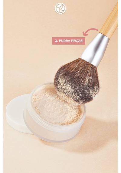 Yves Rocher Sabitleyici Toz Pudra-vegan-8.5g-70328 Pembe Bej