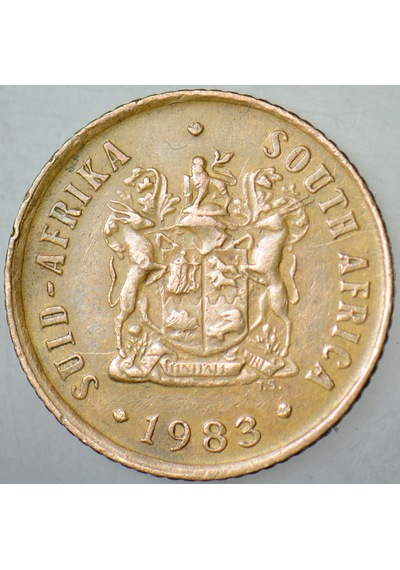 Güney Afrika 1 Cent 1983.
