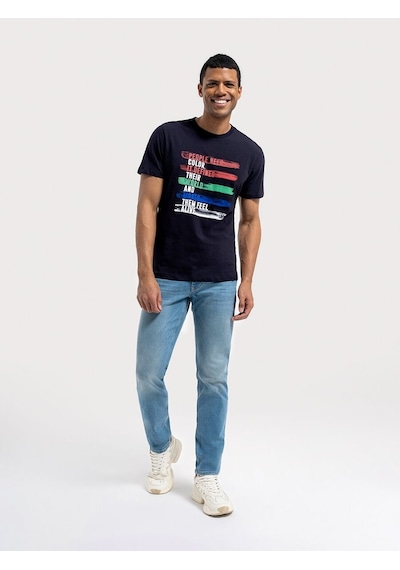 LOFT Regular Fit Erkek Tshirt K.kol Lf2035777 Q1.v1 Lacivert