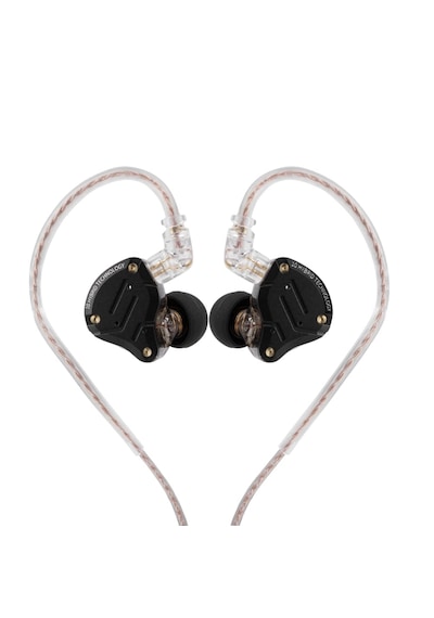Kz Zs10 Pro Stone Black Mikrofonlu 3.5mm Kulak İçi Hibrit Kulaklık Kz-zs10-pro-mıc-stoneblack