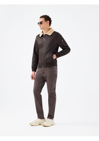 LOFT Regular Fit Erkek Mont Lf2036720 Q1.v1 Kahverengi