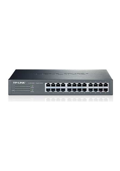 TP-LINK TL-SG1024D 24 PORT 10/100/1000 YONET  LEMEZ RACKMOUNT SWI
