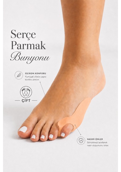 Ayak Serçe Parmağı Nasır Önleyici Sürtünme Koruyucu Serçe Parmak Ayırıcı Bunyon, Serçe Parmak Kemik Çıkıntısı Önleyici Düzeltici