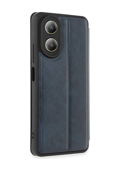 Bezos A38 Uyumlu Kılıf Flip Cover - Lacivert Mbt06
