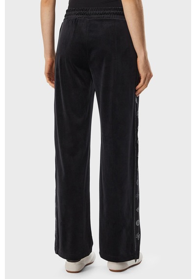 Guess Amalia Logolu Regular Fit Bol Paça Pantolon V6bb10k6303 Kadın Pantolon V6bb10 K6303 Jblk Siyah