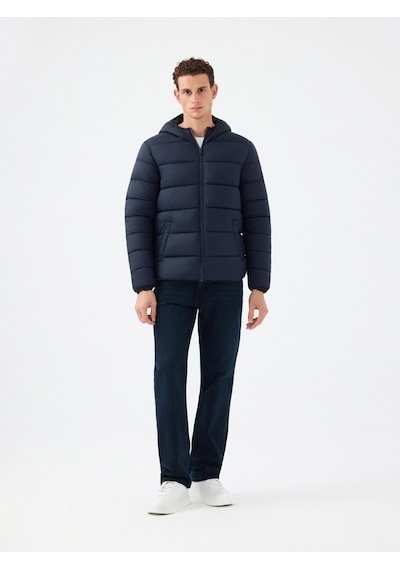 Regular Fit Erkek Mont Lacivert