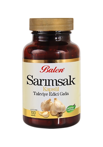 Sarımsak Kapsül 375 Mg 100 Adet