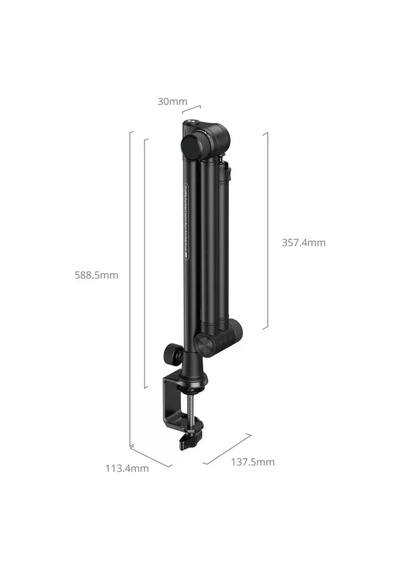 Smallrig 4324 Masa Üstü Fotoğrafçılığı / Canlı Yayın Braketi