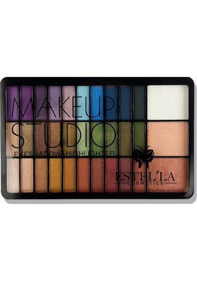 Estel'La Makeup Studio Far Paleti Renkli