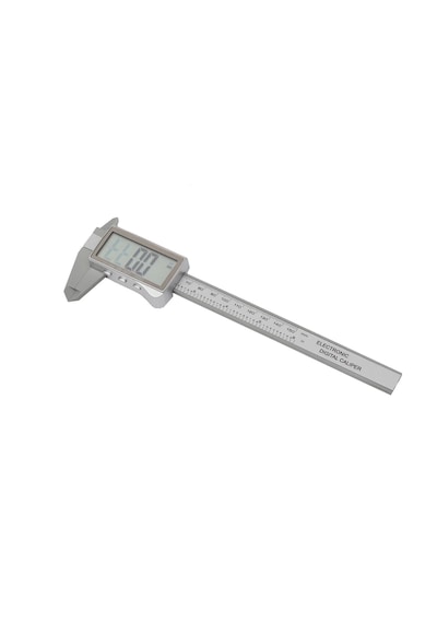 Ysb 150 Mm Karbon Fiber Dijital Kumpas - Ultra Geniş Lcd Ekran - Pil + Yedek Pil Dahil