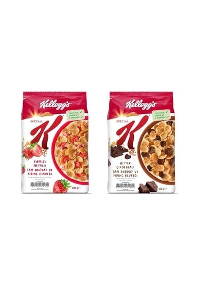 's Special K Kırmızı Meyveli 400 Gr & Special K Çikolatalı 400 Gr 0.75 LT - 2.5 LT - 12 KG