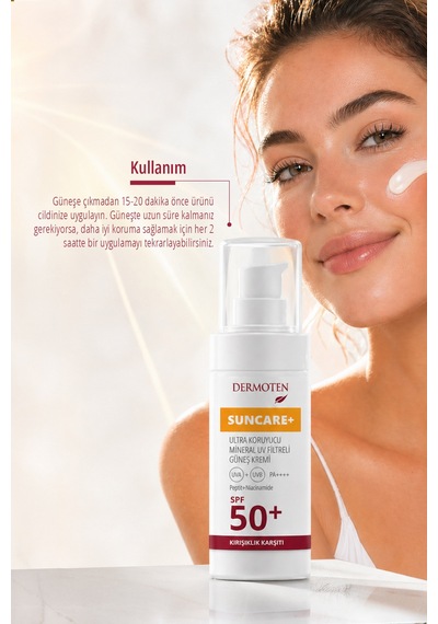 Kırışıklık, Yaşlanma Karşıtı Güneş Kremi Suncare+ Spf 50+ Faktör Anti Aging Güneş Kremi 50ml
