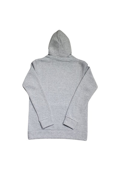 Fuba Kapşonlu Sweat Enjoy Gri Gri