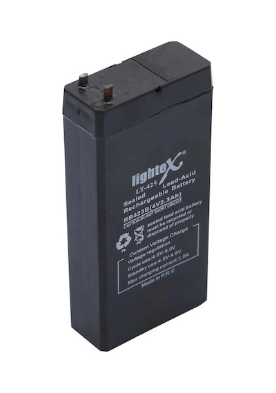 Lightex Lt-425 4v 2.3ah Işıldak Fener Aküsü Çok Renkli