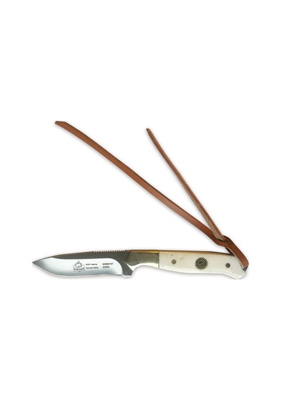 Puma Sgb Caping Smooth White Bone Kamp Bıçak, With Leather Sheath Çok Renkli
