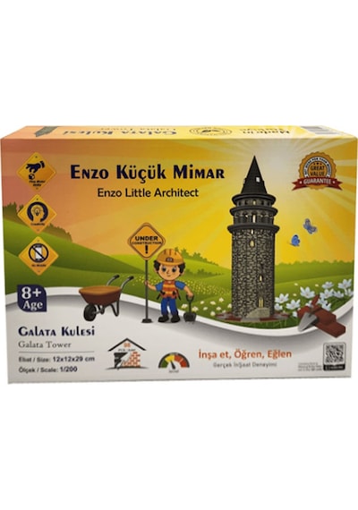 Enzo Art Minyatür Tuğla Galata Kulesi