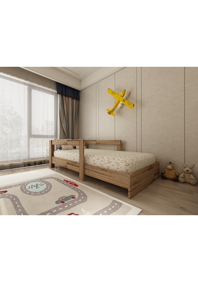 Herseycik Ninnimo Montessori 90X190 Yatak Uyumlu Karyola Y7-3
