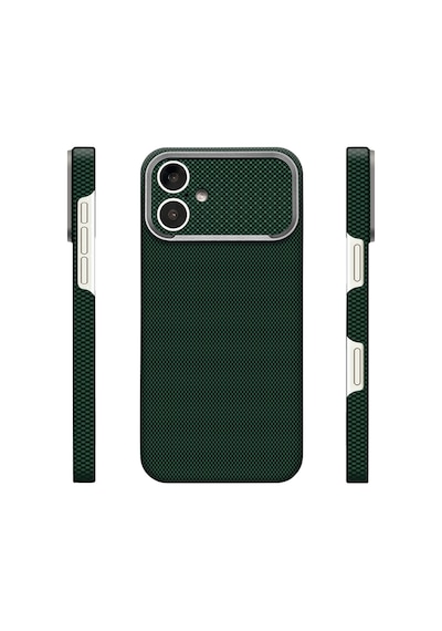 Nihcase Apple iPhone Uyumlu 17 Kılıf M-safe Şarj Özellikli Paris Zerre Sert Pc Kapak
