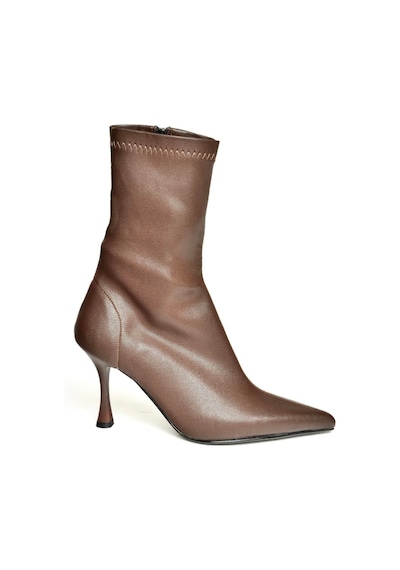 Fox Shoes T752582409 Kahverengi Streç Deri İnce Topuklu Kadın Bot Kahverengi-suni Deri Kahverengi Fox Shoes T752582409 Kahverengi Streç Deri İnce Topuklu Kadın Bot Kahverengi-suni Deri Kahverengi