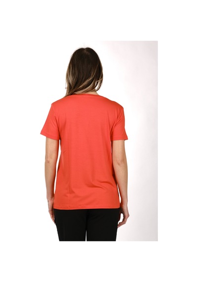 Daıdo Kadın T-shirt 19y311900981 Nar Çiçeği Daıdo Kadın T-shirt 19y311900981 Nar Çiçeği