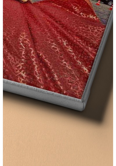 Webstyle Sayılarla Boyama Seti Kasnaklı Meydanın Kızıllığı 50 X 65 Cm