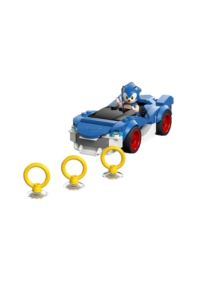LEGO®  Sonic the Hedgehog™ Sonic: Şimşek Araba 77117 – 7 Yaş Üzeri Çocuklar için Minifigür İçeren Oyuncak Yapım Seti (126 Parça)