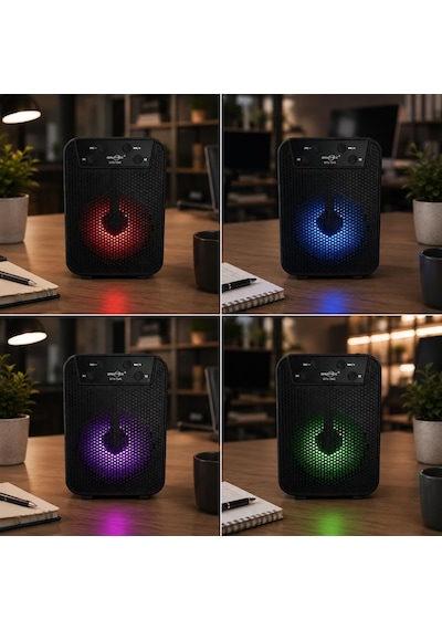Taşınabilir Kablosuz Bluetooth Hoparlör Usb & Tf Kart Destekli Yüksek Ses Kalitesi