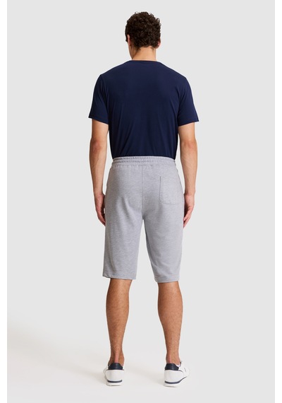 U.s. Polo Assn. Erkek Gri Melanj Şort Örme 50322331-vr086