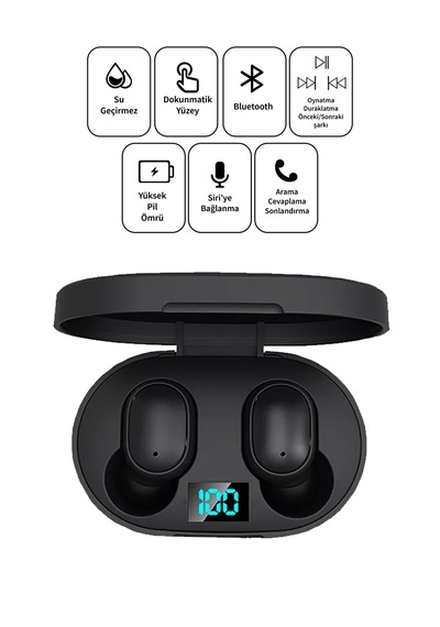Abatech E6S Bluetooth 5.0 Kulak İçi Kulaklık