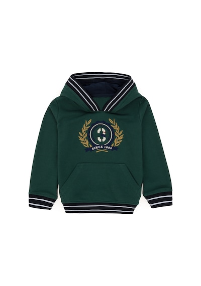 U.S. Polo Assn. Erkek Çocuk Koyu Yeşil Kapüşonlu Sweatshirt 50290759-VR079 U.S. Polo Assn. Erkek Çocuk Koyu Yeşil Kapüşonlu Sweatshirt 50290759-VR079