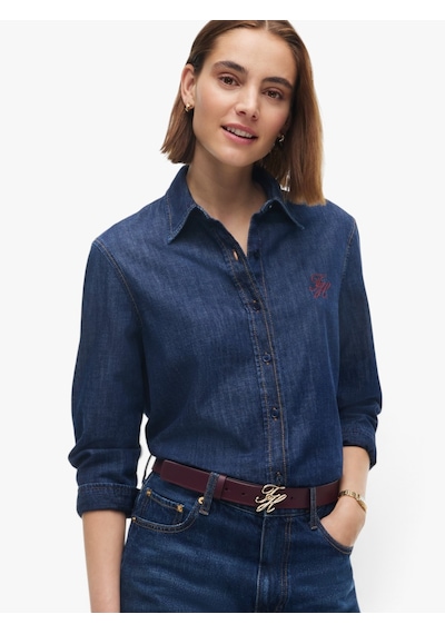 Tommy Hilfiger Th Scrıpt 3.0 Kadın Kırmızı Kemer - Aw0aw18568