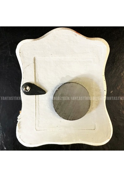 Bodrum Dikey Fotoğraf Resim Çerçevesi Buzdolabı Süs Magnet