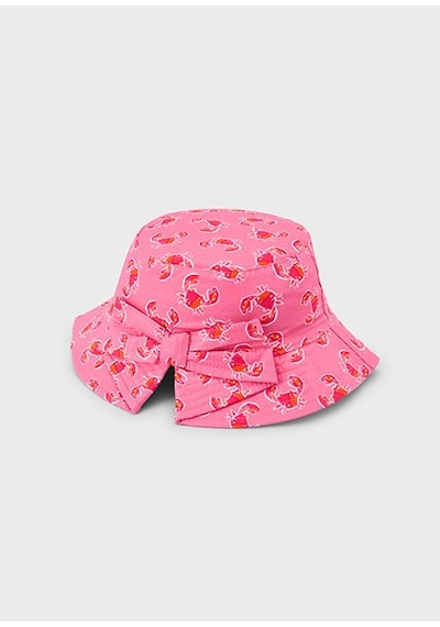Mayoral Kız Çocuk Desenli Şapka Pembe - 10190
