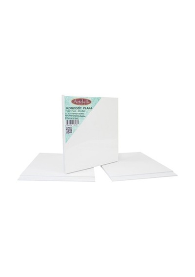 Kpt4S16X17 Artebella (Preslenmiş) Kompozit Plaka 16X17 Cm 4'Lü Se