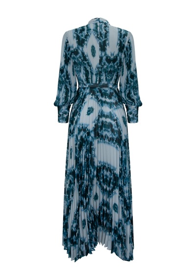 Senna Chıcory Dress Petrol Petrol