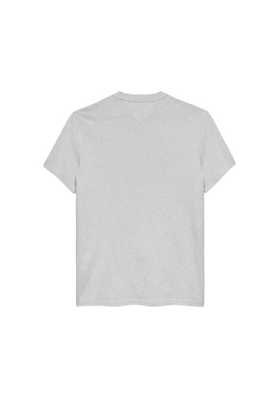 Tommy Hilfiger Erkek Logolu Pamuklu Bisiklet Yakalı Şık Görünüşlü Günlük Kullanıma Uygun Gri T-shirt Dm0dm22333 P08 Tommy Hilfiger Erkek Logolu Pamuklu Bisiklet Yakalı Şık Görünüşlü Günlük Kullanıma Uygun Gri T-shirt Dm0dm22333 P08