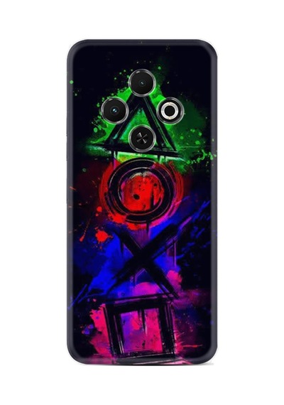 Tecno Spark 30c Kılıf Orta Sertlikte Yüksek Korumalı Baskılı Kapak Stk-32-spark30c Renk202 Renk202