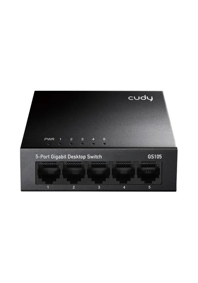 Cudy Gs105 5 Port 10/100/1000 Yönetilemez Desktop Metal Kasa Switch