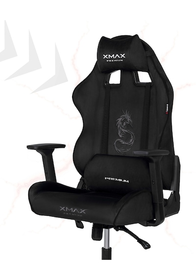 Xmax Rio Balerion Kumaş Oyuncu Koltuğu Siyah